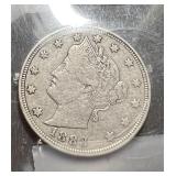 Rare 1883 Liberty V Nickel