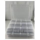 Approx. (84) Coins Capsule with foam gaskets and