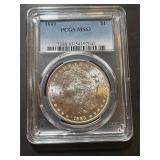 1889 Morgan Silver Dollar PCGS Ms63