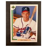 Dave Justice 1991 #363 Upper Deck