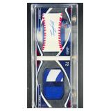 PANINI ROOKIE BASEBALL BOOKLET SIGNATURES Otto Lop