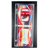 PANINI ROOKIE BASEBALL BOOKLET SIGNATURES Alejo Lo