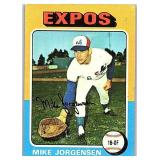 1975 Topps #286 Mike Jorgensen