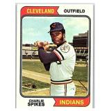 1974 Topps Charlie Spikes #58