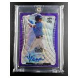 2020 Leaf Metal Draft Purple YIDDI CAPPE Autograp