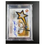 2022 TOPPS SLICE OF A STAR AUTO Ivan Rodriguez 35