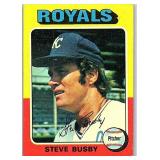 1975 Topps Steve Busby Royals #120