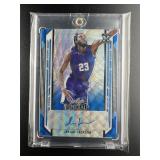 2021-22 Leaf Metal Isaiah Jackson Blue Wave Refra