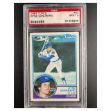 1983 TOPPS Ryne Sandberg #83 PSA mint 9