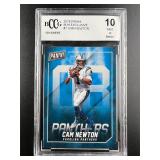 2018 PANINI Cam Newton #7 BCCG MINT 10