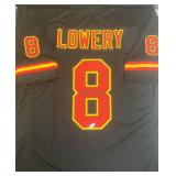 Chiefs Nick Lowery Signed and Authenticated Jersey