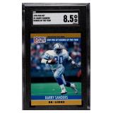 1990 Pro Set Barry Sanders Rookie SGC 8.5