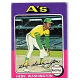 1975 Topps #407 Herb Washington