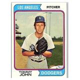 1974 Topps # 451 Tommy John