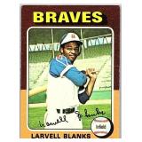 1975 Topps #394 Larvell Blanks