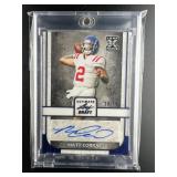 2022 ULTIMATE DRAFT ROOKIE AUTO Matt Corral 23/75