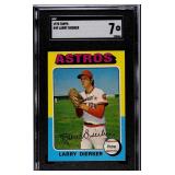 1975 Topps #49 Larry Dierker SGC 7