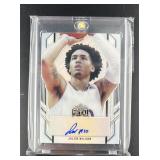 2022 Jalen Wilson Leaf Metal Prismatic Silver Aut