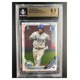 2019 BOWMAN CHROME PROSPECTS Wander Franco BECKETT