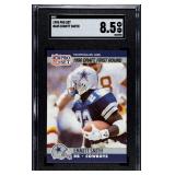 1990 Emmitt Smith rookie #685 Pro Set SGC 8.5
