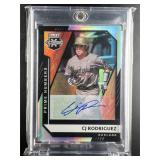 2021 Panini Elite Extra Edition C.J. Rodriguez Au