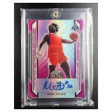 2022 Leaf Metal Manny Obaseki Pink Prismatic Auto
