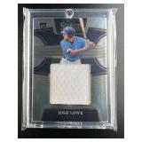 2022 Panini Select JOSH LOWE Rookie Jersey Swatch