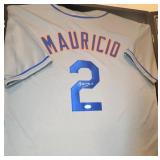 Ronny Mauricio Signed and JSA Authenticated W/Cert