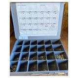 Vintage Steel Case of Nuts and Boltsx