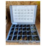 Vintage Steel Case of Nuts and Bolts