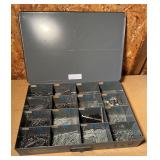 Vintage Steel Case of Fasteners (18.5inx12in)