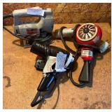 Lot of Hand Tools (skilsaw, HeatGun)