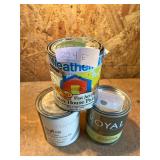 Lot (3) Paint Sm Can used