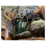 Lot of CL 737 Logic Cards and Adapter Wires/Co