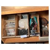 Lot of Electrical Fuses, nuts and bots and scrap