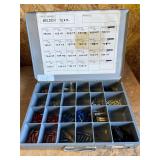 Vintage Steel Case of Nuts and Bolts