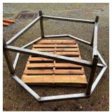 Metal Octagon Frame 67in x 67in x 28in (height)New