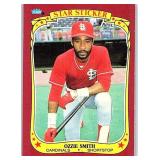 1986 FLEER HOF OZZIE SMITH CARD