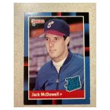 1988 ROOKIE CARD DONRUSS JACK MCDOWELL