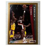 1992 FLEER TERRY PORTER CARD