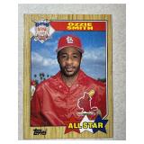 1987 TOPPS HOF OZZIE SMITH CARD