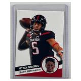 Patrick Mahomes 2014 Hot Shot Prospects r