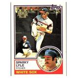TOPPS ARRCHIVES SPARKY LYLE CARD