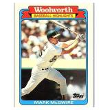 2ND YR CARD 1988 WOOLWORTH MARK MCGWIRE