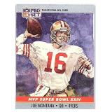 1990 PROSET HOF JOE MONTANA CARD