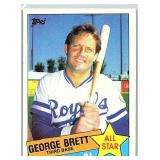 1985 TOPPS HOF GEORGE BRETT CARD