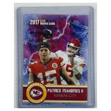 Patrick Mahomes 2017 Rookie Gems Gold Roo