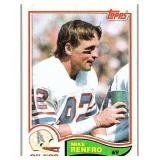 1982 TOPPS MIKE RENFRO CARD