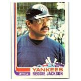 1982 TOPPS HOF REGGIE JACKSON CARD