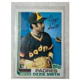 EARLY CARD 1982 TOPPS HOF OZZIE SMITH